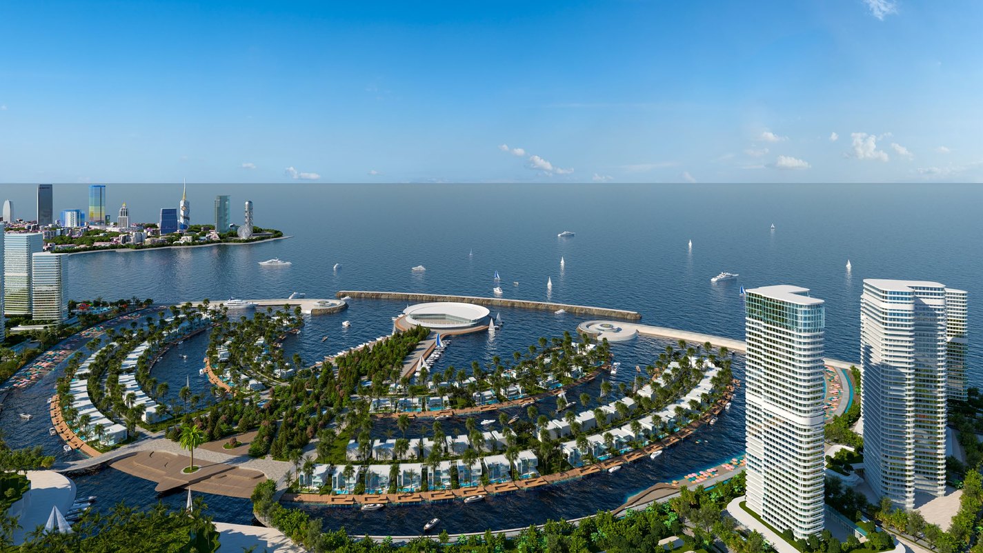 Ambassadori Island Batumi — umelý ostrov s prémiovými rezidenciami