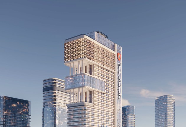 Tonino Lamborghini Tower Batumi — ikonický 66-poschodový tower na Batumi Island